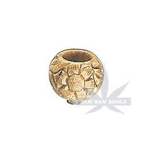 Specksteinkopf-mittel-geschnitzt