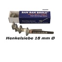 Stahleinhängesiebe 18mm Ø, 4Stk., VE20, Edelstahl