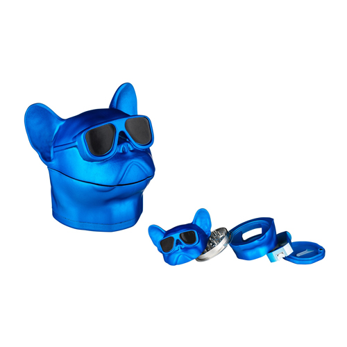 Super Heroes Grinder Dog Glasses, Blue