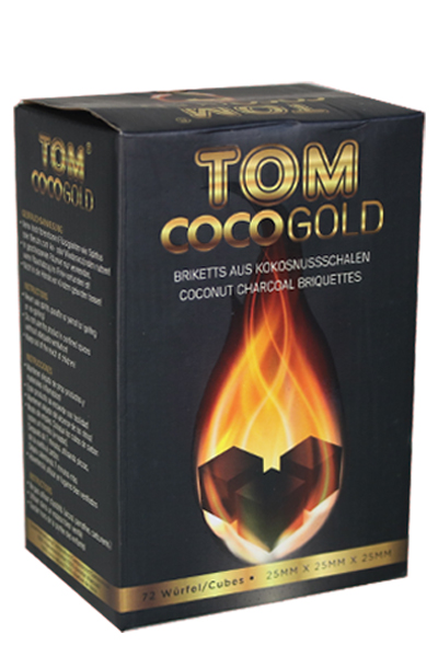 TOM COCO Gold 1.0Kg, 72 Stück, 2,5x2,5cm