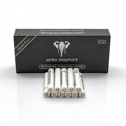 White Elephant Filter Activated Carbon 6 mm - 45 pcs.