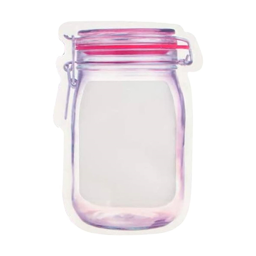 Mylarbeutel, JAR Shape, 500ml, VE25