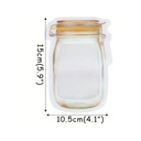 Mylar Bag, JAR Shape, 150 Ml, Pack Of 25