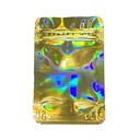 Mylar Bag 140 X 85 Mm, PU50, Gold Holographic