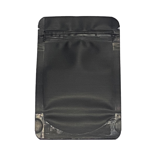 Mylarbeutel 140 x 85 mm, VE50, MATTE Schwarz