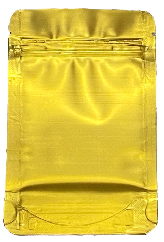 Mylar Bag 140 X 85 Mm, Pack Of 50, MATTE Gold
