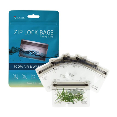 Noaks Bag XS, Transparent, 5 Bags