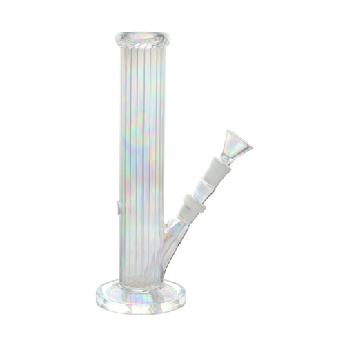 Glas Bong, Ripped Cylinder Holographic, 30cm