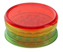 Acrylic Grinder, 50 mm Ø, With Container, RASTA Colors