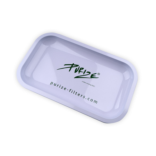PURIZE TRAY WHITE, Metall, 27 x 16 x 2,5 cm