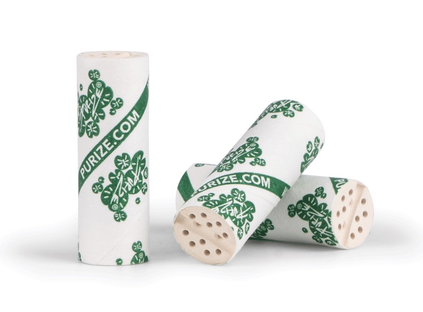 PURIZE Aktivkohlefilter 1 Beutel mit 7 Stück 14mmØ