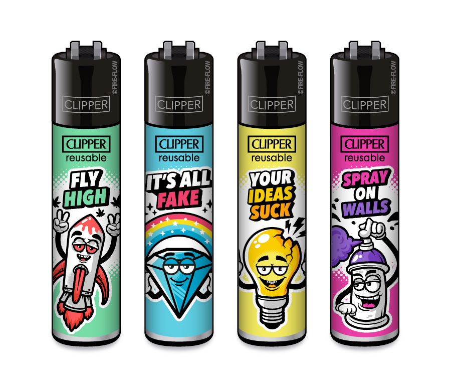 CLIPPER CLASSIC Großes Snappy Slogan, VE48