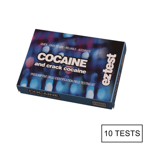 10ner EZ-Test Cocaine and crack cocaine
