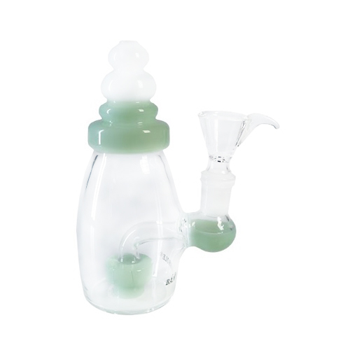 Babyflaschenbong, green, 15cm