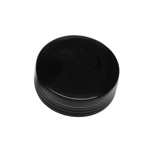 Aluminum Grinder 5 cm 2 Parts Black