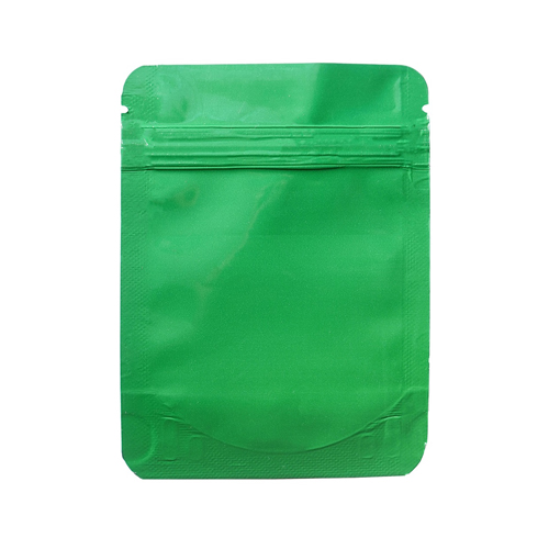Mylar Bag 115 X 85 Mm, PU50, Matte Green