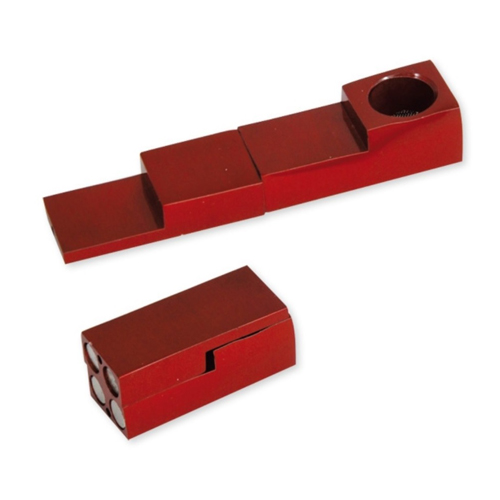 Magnetic Pipe, Tic Tac, approx. 7.5 Cm, Red