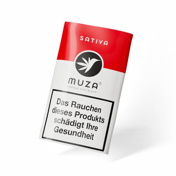 MUZA, Herbal Blend With Terpenes, SATIVA, 20g