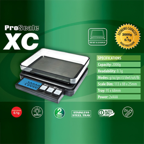 Proscale XC Digital Scale 2000g/0.1g