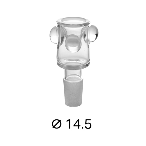 GLASS Plug-in Head, 14.5 Mm, Studs