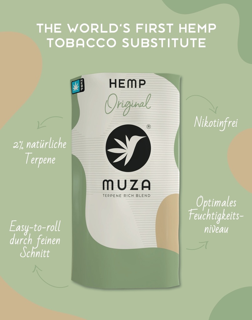 MUZA, Kräutermischung mit Terpenen, HEMP, 10g