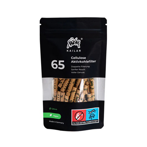 Kailar Cellulose+active Filter 65, ORGANIC, 5.9mmø