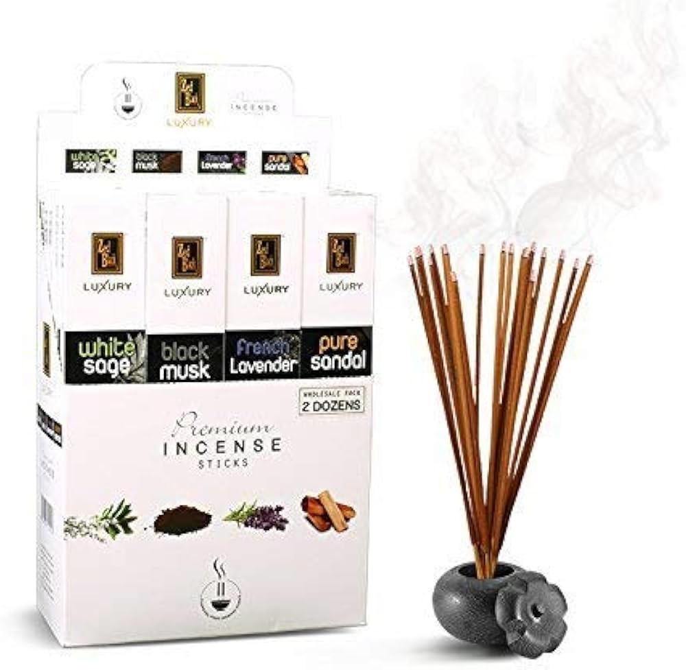 Incense, Zed Black LUXURY, display of 24