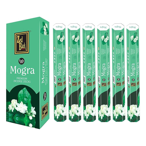 Incense, Zed Black, FAB MOGRA, 6 packs of 20 pcs