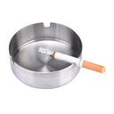 Ashtray, Stainless Steel, 8cm Ø, Pack Of 6