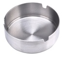 Ashtray, Stainless Steel, 8cm Ø, Pack Of 6
