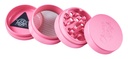 Metal Grinder, 50mmø, 4-piece, Pink