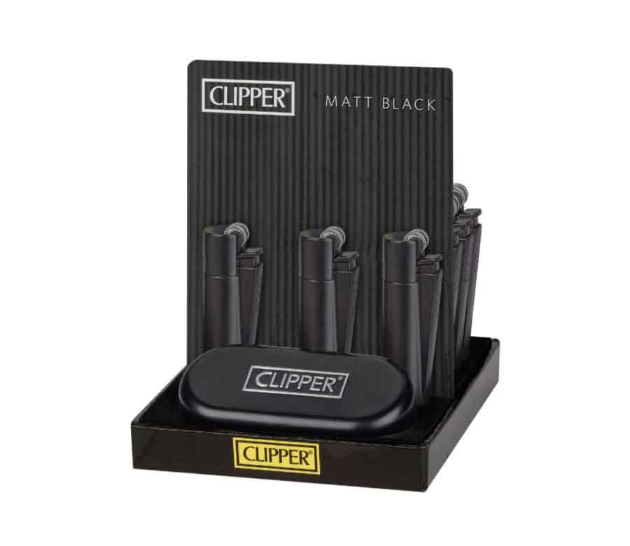 Clipper Metal, Matt Black, VE12