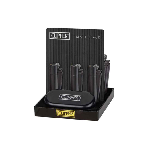 Clipper Metal, Matt Black, VE12