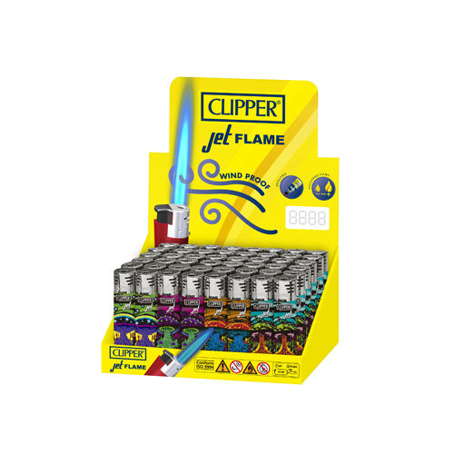 Clipper Jet Flame Dark Mushrooms, VE48