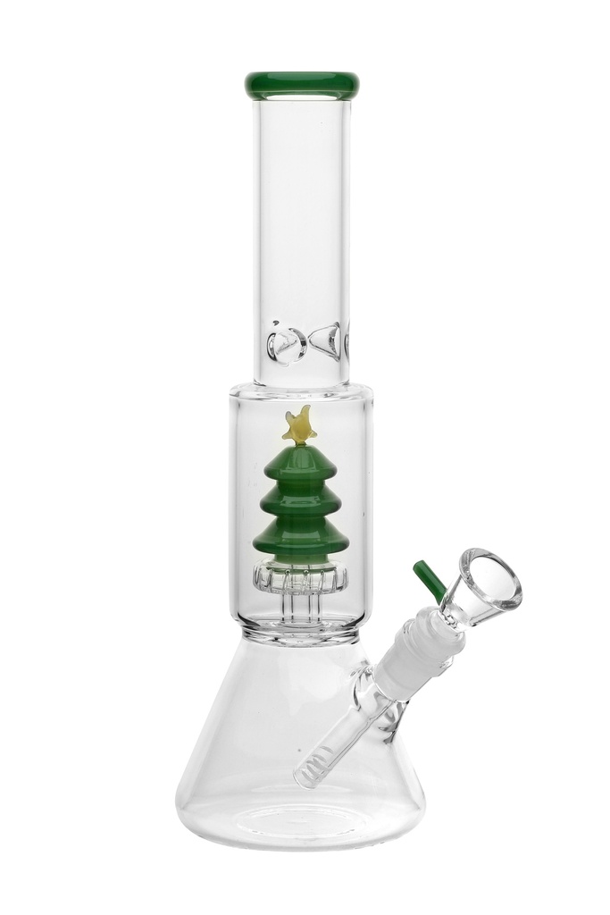 Glas Bong, Tannenbaum, 32cm