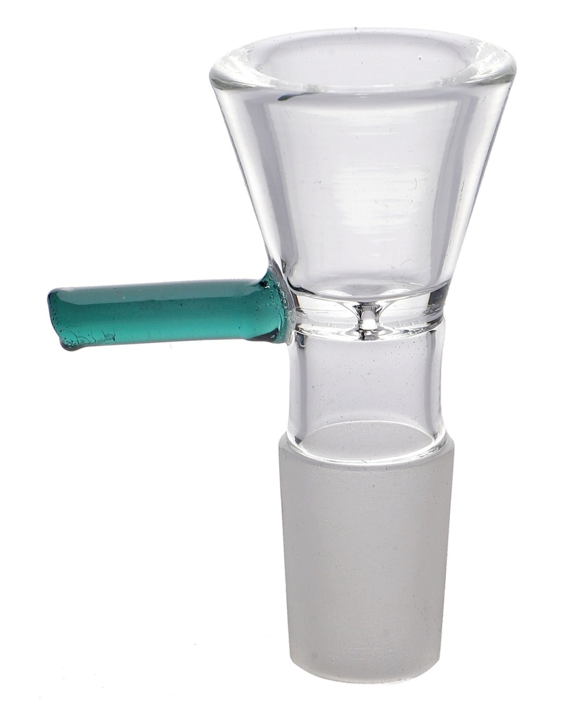 GLAS-Steckkopf,14.5er, teal