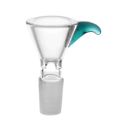 GLAS-Steckkopf,14.5er, teal