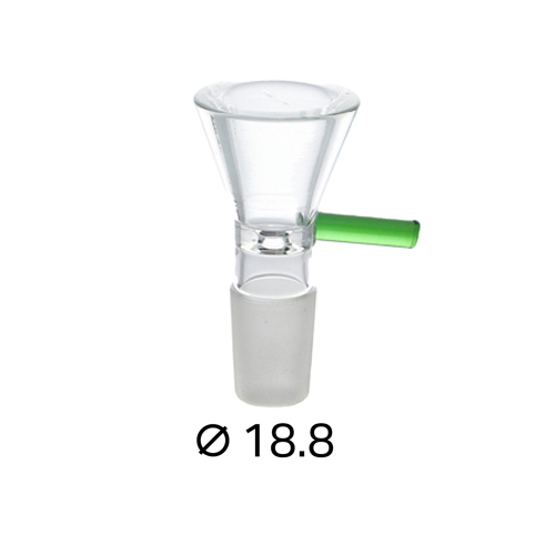 GLAS-Steckkopf,18.8er, Grün