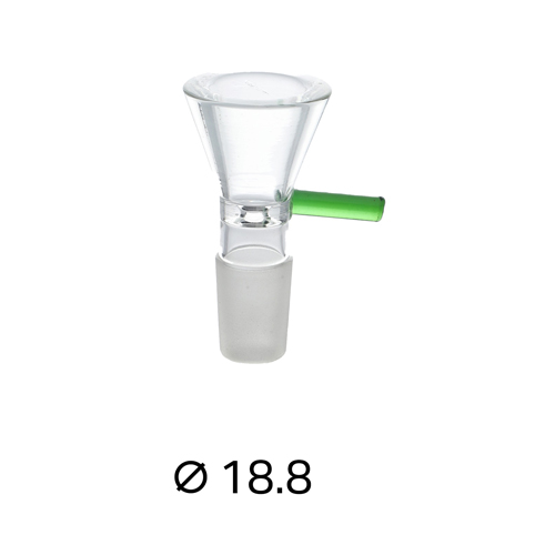 GLASS Plug Head, 18.8 Mm, Green