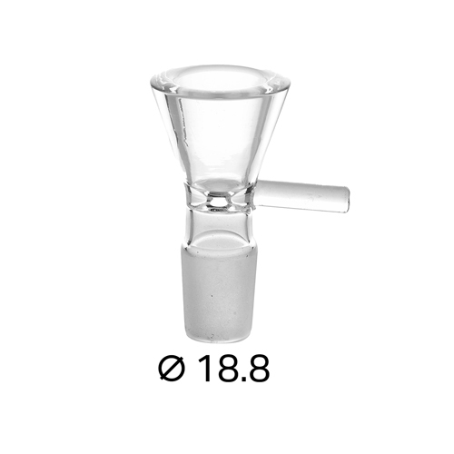 GLAS-Steckkopf,18.8er, clear