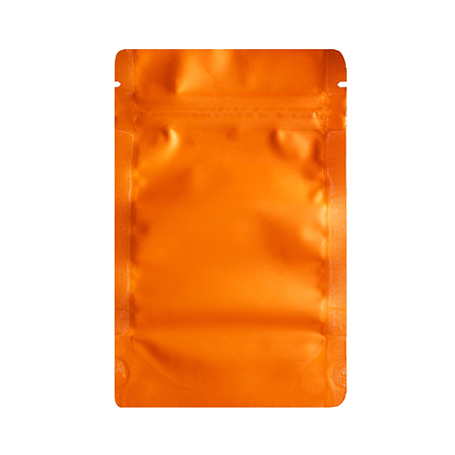 Mylarbeutel 140 x 85 mm, VE50, MATTE ORANGE