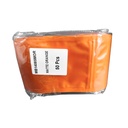 Mylar Bag 140 X 85 Mm, Pack Of 50, MATTE Orange