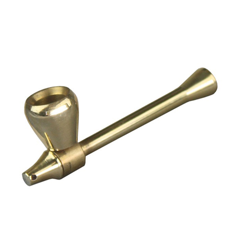 Mushroompipe, ca. 9cm, silber