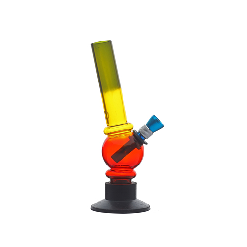 [A63] Mini Bong, 15 cm High, Acrylic Pipe, 1 Piece