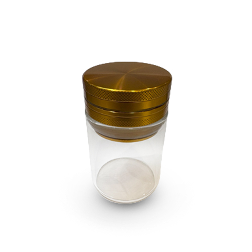 Alu-Grinder 50mm Ø mit Stash-Dose, 2-part