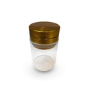 Aluminum Grinder 50 mm Ø With Stash Box, 2-piece