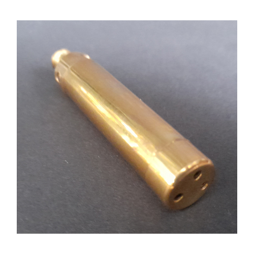 Brass Pipe, Gold, 6.5cm Long And Screwable