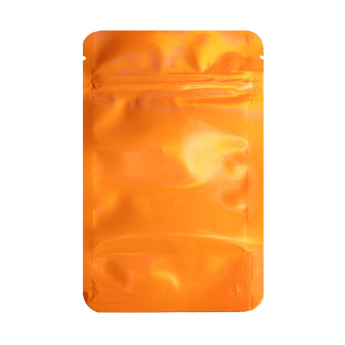 Mylar Bag 140 X 85 Mm, PU50, ORANGE HOLOGRAPHIC