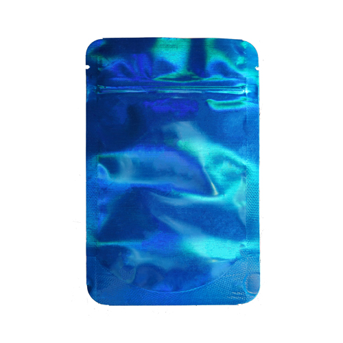 Mylar Bag 140 X 85 Mm, PU50, DARK Blue HOLOGRAPHIC