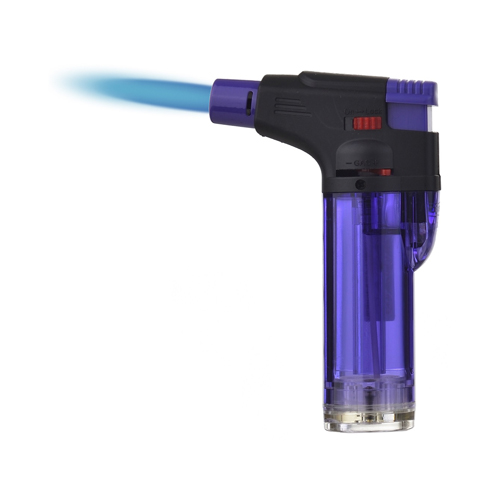 Easy Torch Trendy Transparent, VE12, Blau flame